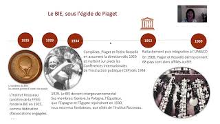 Jean Piaget diplomate de linternationalisme éducatif Du BIE à lUnesco 19291968 [upl. by Bulley]