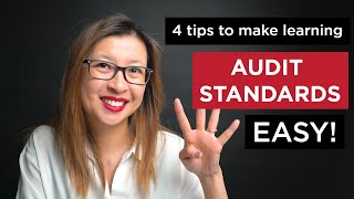 How to learn the auditing standards EASILY 4 top tips [upl. by Akimihs234]