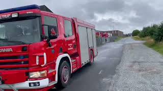 PostNord i flammer Storbrand bryder ud [upl. by Asante770]