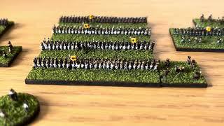 Wagram in 3mm  Part 6  Austrian Advance Guard [upl. by Vasily]