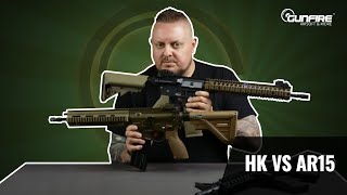 Czym różni się HK416 od AR15 I czy warto kupować HK do gry w airsoft [upl. by Ennirroc]