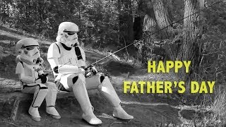 Stormtrooper Happy Fathers Day Video eCard RealDadMoments [upl. by Chipman]