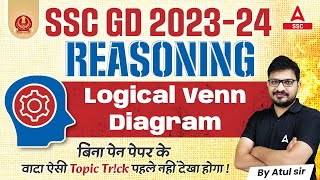 SSC GD 202324  SSC GD Reasoning By Atul Awasthi  Logical Venn Diagram [upl. by Annecorinne422]