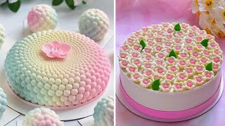 Amazingly Chocolate Mirror Glaze Cake Recipe 19  Satisfying Cake Decorating Videos  glazecake [upl. by Roinuj]