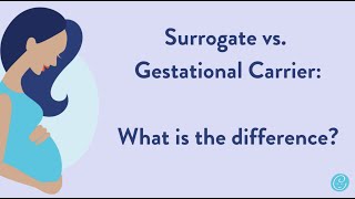 What is the Difference Between a Surrogate and Gestational Carrier [upl. by Hayyifas]