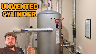 UNVENTED CYLINDER SWAP from start to finish [upl. by Oirasan90]