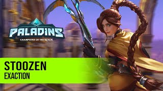 Stoozen Cassie PALADINS PRO COMPETITIVE GAMEPLAY l EXACTION [upl. by Melvina]