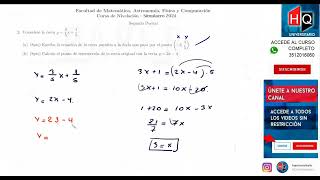 2024  SEGUNDO PARCIAL  SIMULACRO  CICLO DE NIVELACION  FAMAF  UNC [upl. by Pavior]