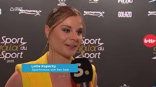 Lotte Kopecky is Sportvrouw van het Jaar [upl. by Donaugh]