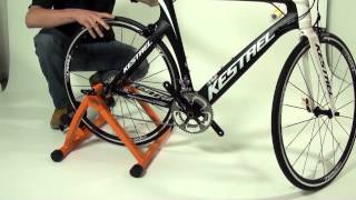 How to Set Up your Bike on the Conquer Cycling Trainer [upl. by Corsetti]