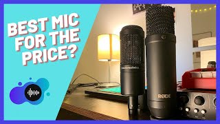 Rode NT1 vs Audio Technica AT2035  What Do You Get For The Price [upl. by Hayifas]