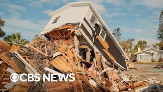 Hurricane Milton rescues continue images show large tornado wreckage [upl. by Leblanc]