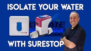 Surestop water valve  isolate water with a switch [upl. by Gehman]