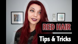 Red Hair Upkeep Manic Panic HairDye [upl. by Kolivas826]