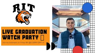 2020 RIT Graduation Live Stream🎓🎉 [upl. by Yednil]