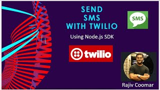 How to Send SMS with Twilio  Using Nodejs SDK  With Code Example  Read The Manual [upl. by Enortna138]