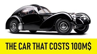 Story of the most valuable car in the world Bugatti Atlantic type 57 sc quotBlack Carquot [upl. by Avika617]