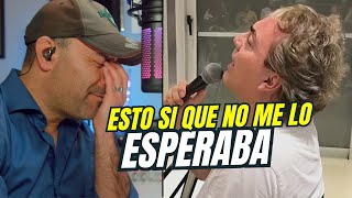 CRISTIAN CASTRO canta A MI MANERAMy ay  El ensayo ya suena COMO UN DISCO [upl. by Hake]