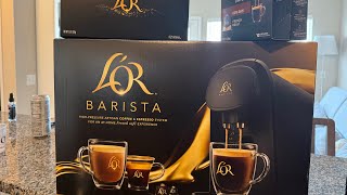 Lor barista unboxing [upl. by Eadie]