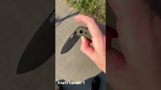 Knafs Lander 1 knafsco GlowRhino edc edcknife pocketknife everydaycarry newshorts [upl. by Einnod902]