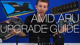 Whats the Best AMD APU Upgrade Faster RAM Dual Graphics or Gaming GPU [upl. by Annoyed634]