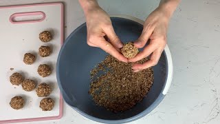 Für diese Leckerei mit Haferflocken brauchst du nur 5 Minuten Einfaches Rezept ohne Backen 111 [upl. by Kristopher290]