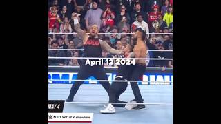 The Return wwe wwesmackdown capcut memes edit badblood solosikoa jimmyuso fypシ゚viral fyp [upl. by Jelle]