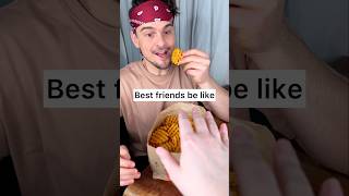 How to enjoy WAFFLE FRIES with bbq SAUCE and your best friend properly😎❤️🍟 CHEFKOUDY [upl. by Ocirema491]