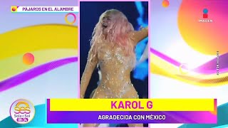 En el último concierto de Karol G en CDMX INVITÓ a Xavi y OLVIDÓ la letra de su canción [upl. by Quintin894]