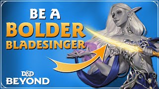 How to Build an Unbreakable Bladesinger Wizard w Monsters of the Multiverse  DampD Beyond [upl. by Ahsiadal]