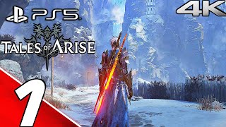 TALES OF ARISE PS5 Gameplay Walkthrough Part 1  Prologue Full Game 4K 60FPS No Commentary [upl. by Siramad]