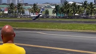 Bystanders Watch Cessna Emergency Landing [upl. by Adelbert645]