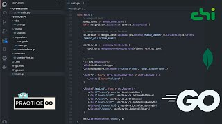 Create Golang Application using chi and mongodb in 1 hour Step by step tutorial [upl. by Ahsemad502]