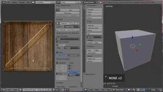 how to apply textures in blender 27x beginners [upl. by Danell542]