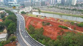 OBRAS ENTORNO DA USINA SÃO PAULO O QUE A JHSF ESTÁ FAZENDO NA LOCALIDADE PRA UM DESVIO DE CORREÇÃO [upl. by Anelehs200]