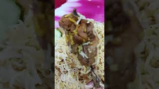 বিরিয়ানির মধ্যে পেলাম চিকেন লেগ পিস 😱😱🤤🤤🤤😋🤤chicken biryani short video viral video food [upl. by Kone]