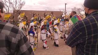 Deer Dancers 2023  Ohkay Owingeh Pueblo  Nation  Deer Dancers Line Up [upl. by Akcir]