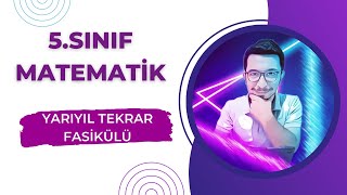 5Sınıf Yarıyıl Tekrar Fasikülü 26  50 Sorular [upl. by Atiugram]