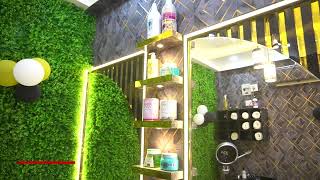 Smart Home Interior Salon Interior Design In Rajarhat Low Budget Salon  Best Salon DecorationSMI [upl. by Goodill]