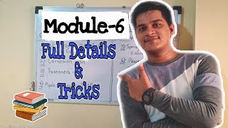 Module 6  Full details and tricks [upl. by Adnirual]