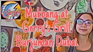 Gerrys Grill at Burjuman Dubai  Mukbang 2020 [upl. by Carlita]