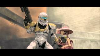 Star Wars The Clone Wars  Clone Commando Gregor vs Battle Droids 1080p [upl. by Nylikcaj601]