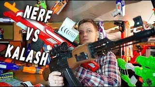 КИТАЙСКИЙ КАЛАШ VS НЁРФ ЧТО ЛУЧШЕ NERF ОБЗОР [upl. by Rehtul]