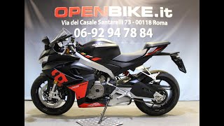 Aprilia RS 660 Euro 5 ABS Anno 022024 KM 0  wwwopenbikeit [upl. by Ardiekal]