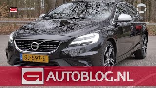 Mijn Leaseauto Volvo V40 T4 R Design van Bart [upl. by Woodman448]