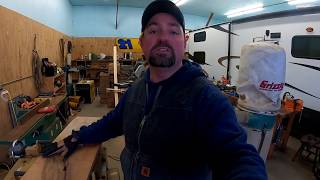 Taking rough cut wood and making finished boards [upl. by Berard]