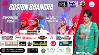 Live Boston Bhangra 2023 From Strand Theater Boston [upl. by Casanova]