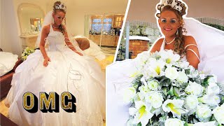 A Gypsy Brides Spectacular Wedding Dress  My Big Fat Gypsy Wedding FULL EPISODE  OMG Weddings [upl. by Ayotel]