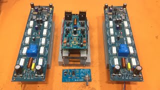 2 1 high power amplifier making 1000 watts RMS and 10000 watts PMPO [upl. by Lyon]