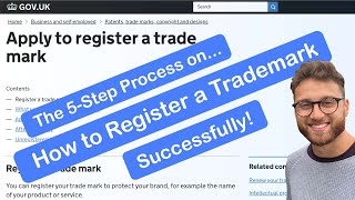 How to Register a Trademark in 30 minutes A Step by Step Tutorial [upl. by Felske877]